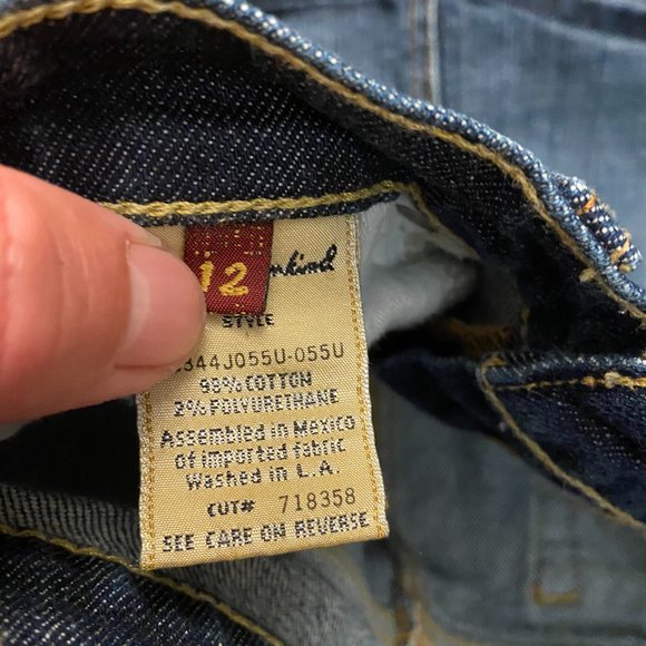 7 For All Mankind Girls' Miniskirt - Size 12 - Picture 4 of 6